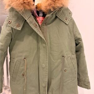 Chloe K Kids Colorful Faux Fur Jacket